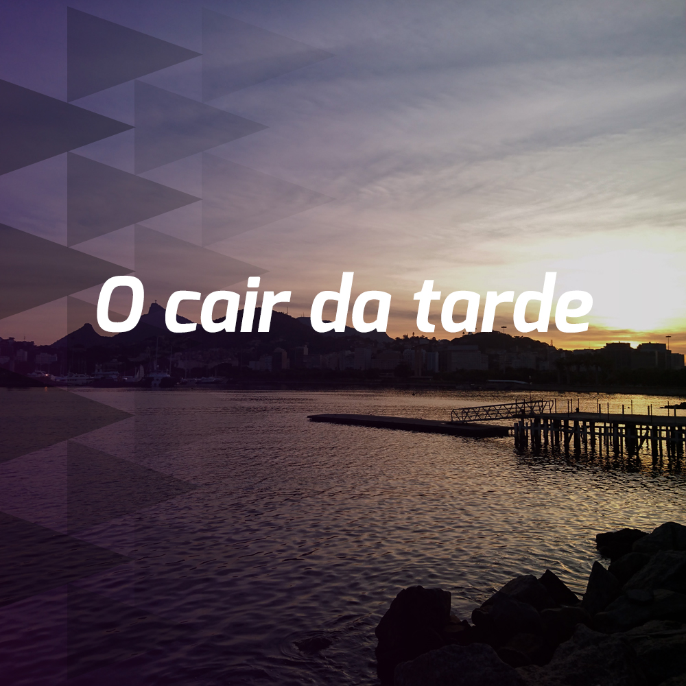 O cair da tarde