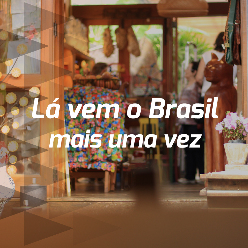 Lá vem o Brasil mais uma vez