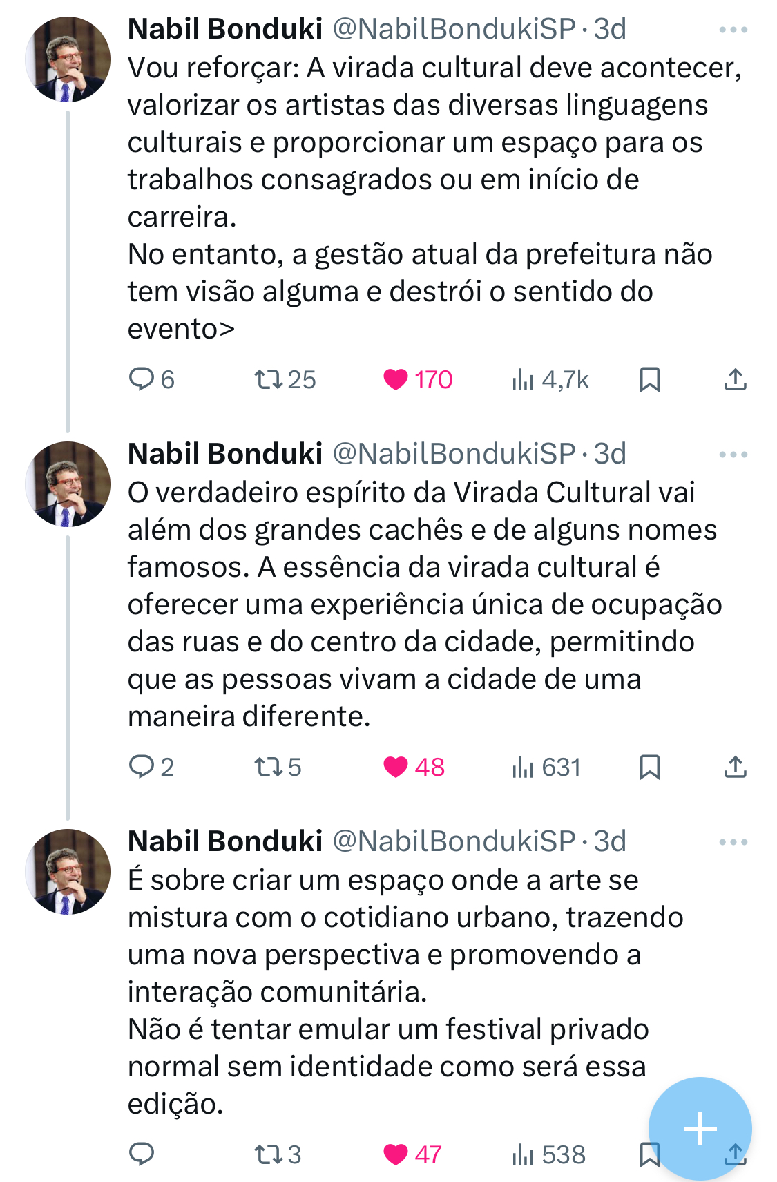 Reprodução X (antigo Twitter)