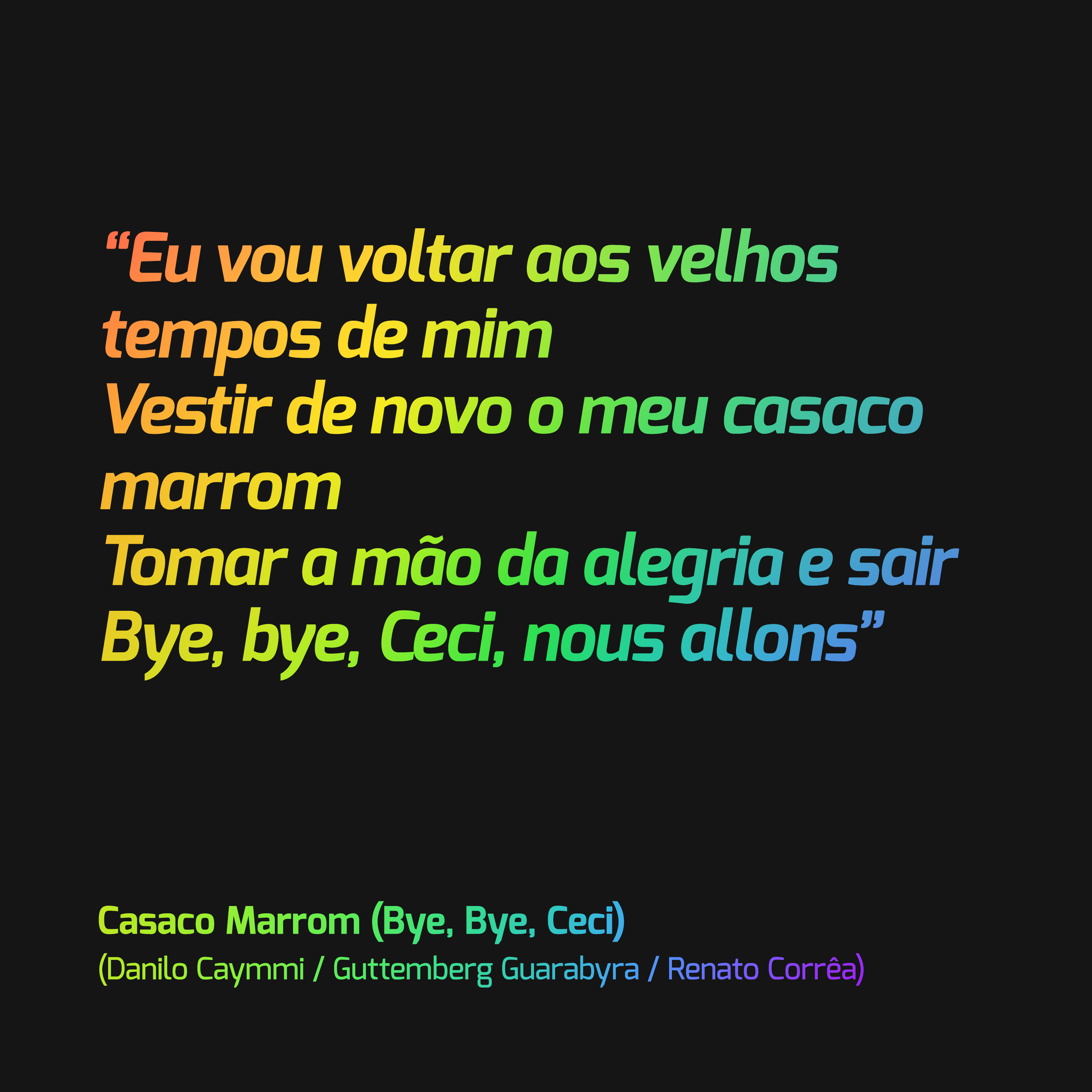 Casaco Marrom (Bye, Bye, Ceci)
