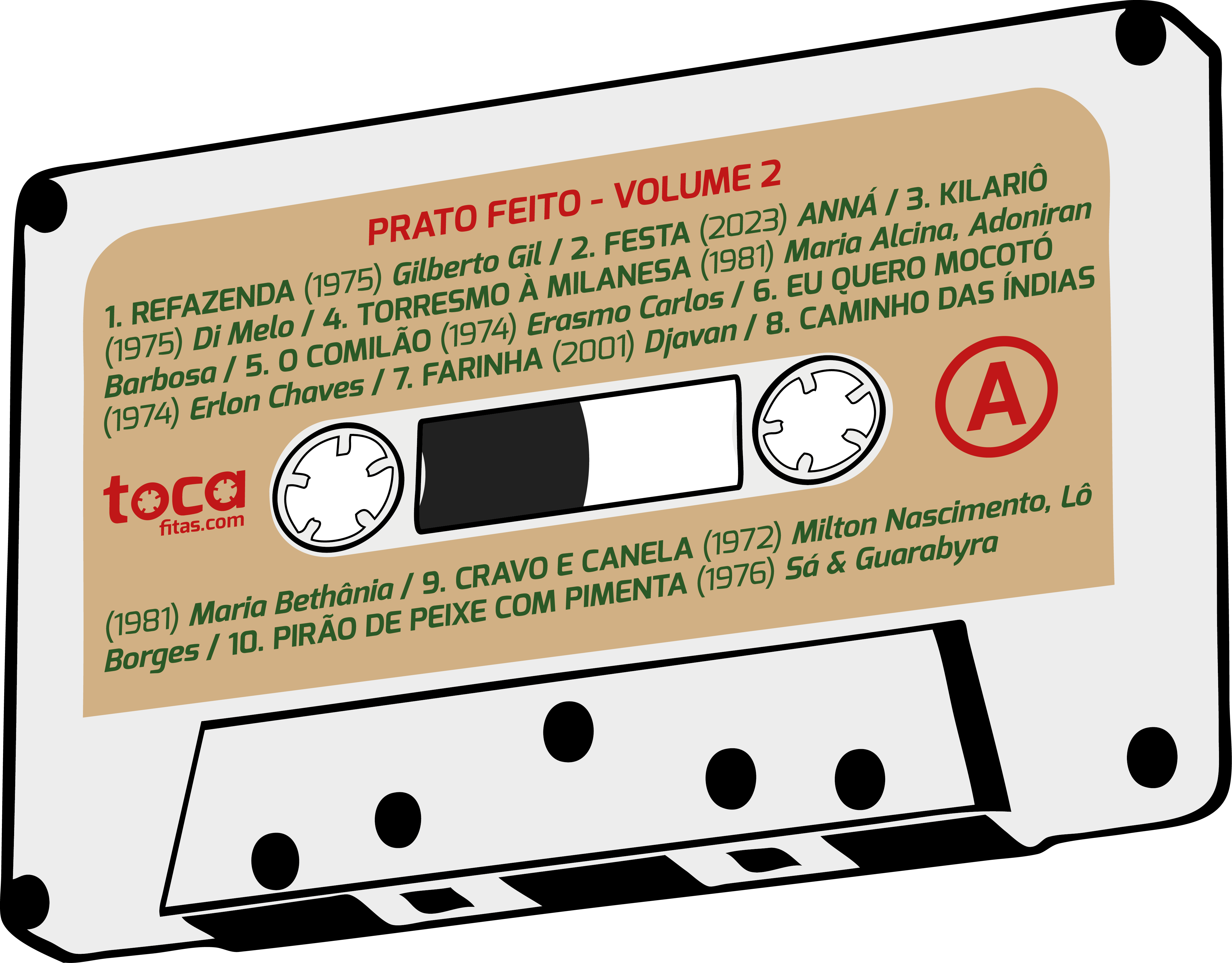 Prato feito volume 2 - Lado A