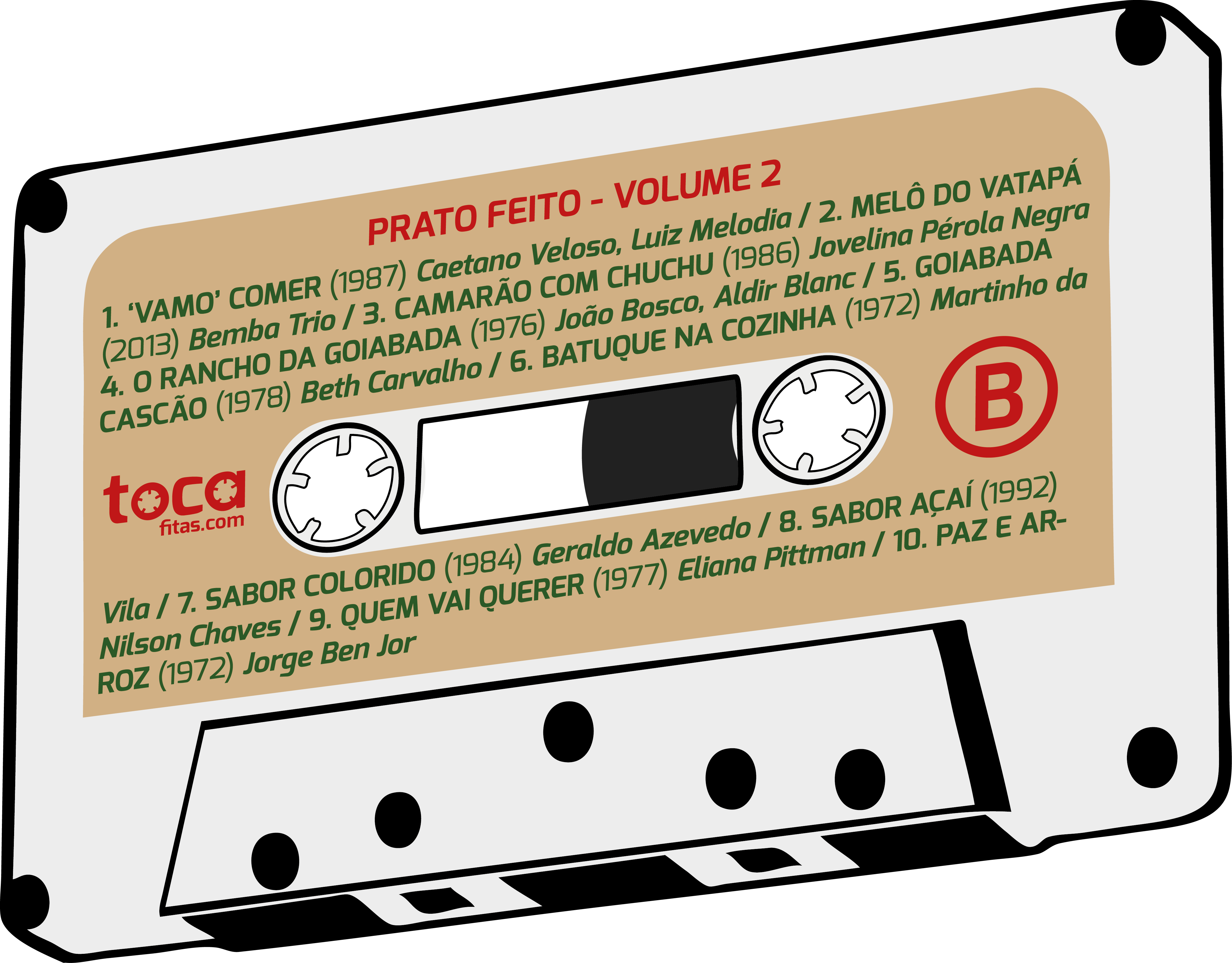 Prato feito volume 2 - Lado B