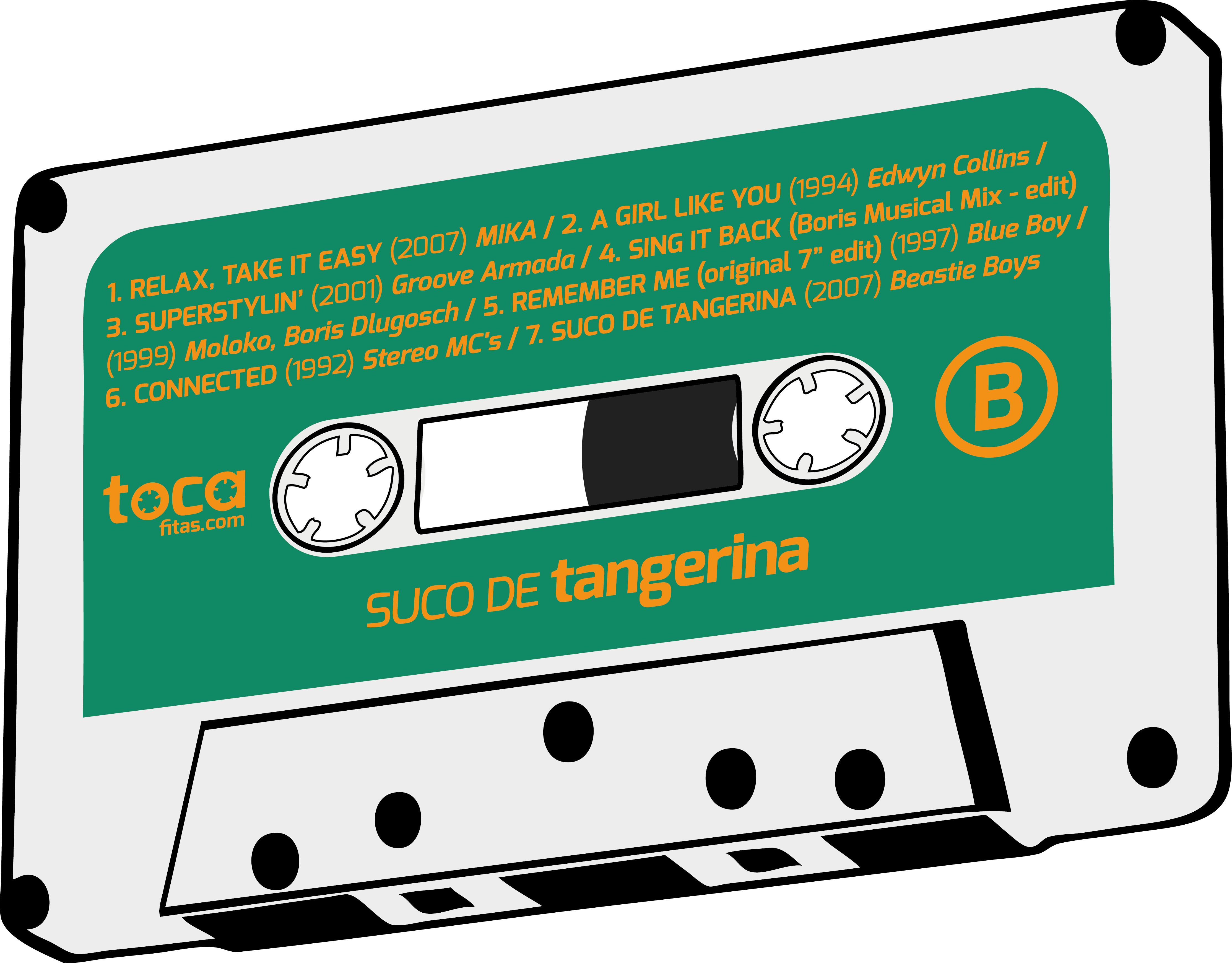 Suco de tangerina - Lado B